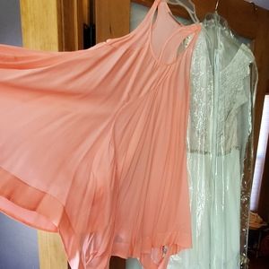 All saints soft rose silk dress. New condition Fits 4-8 US